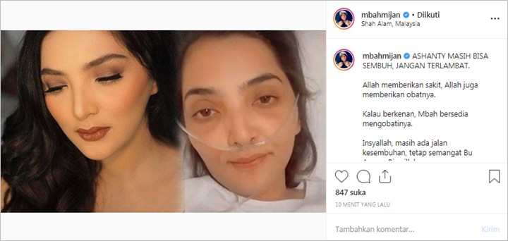 Terawang Soal Ashanty, Mbah Mijan: Masih Ada Peluang Sembuh, Jangan Terlambat