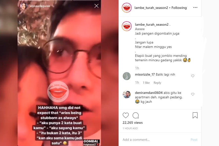 Al Ghazali Beri Gombalan Maut ke Alyssa Daguise Diduga Kode Balikan, Perlakuan Kasar Malah Diungkit