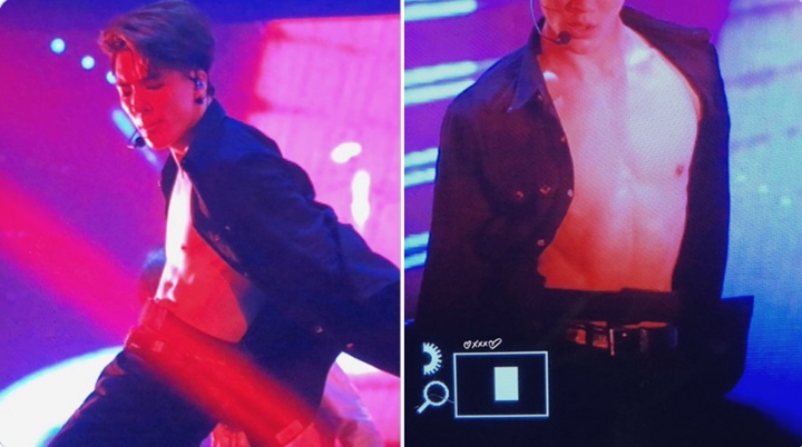 PTak Sengaja Terekam Fans, Penampakan Perut Rata Berotot Jeno NCT Dream Bikin Histeris