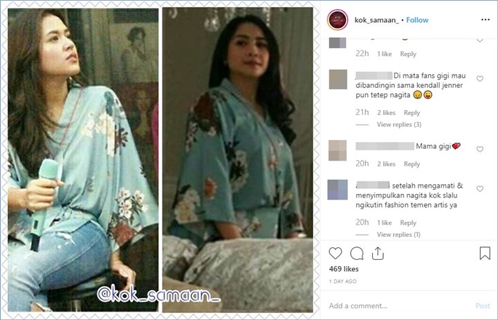 style raisa dan nagita slavina dibandingkan satu sama lain