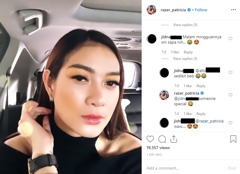 Rezky Aditya Sah Jadi Suami Citra Kirana, Razer Patricia Tak Kalah Pamer Gandengan baru?