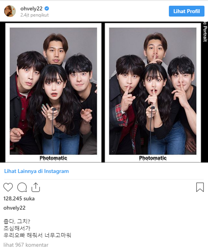 Via Instagram, Pemain Drama \'Love With Flaws\' Beri Salam Perpisahan Untuk Mendiang Cha In Ha