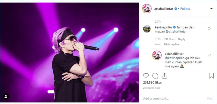 jawaban atta halilintar untuk komentar kevin aprilio