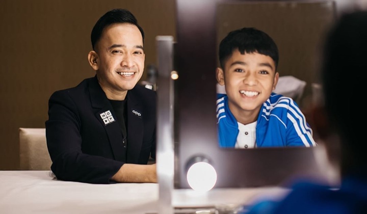 Foto: Cuek Tanggapi Komentar Miring Soal Betrand Peto, Ruben Onsu Jawab Dengan Karya Berkualitas