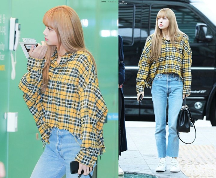 Kemeja Flannel Kotak-kotak Ala Lisa Juga Oke Banget