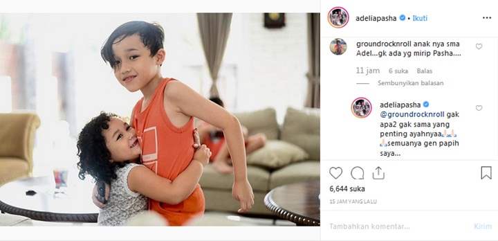 Foto Anak Adelia Pasha