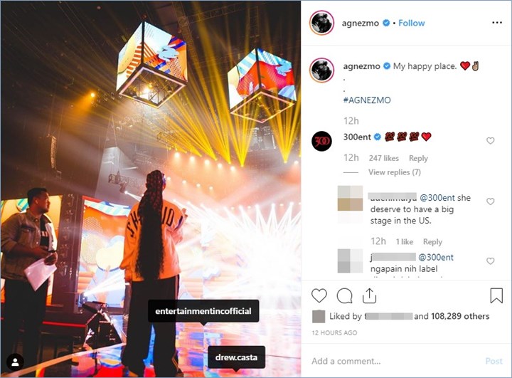 penggemar agnez mo kesal dengan 300 entertainment