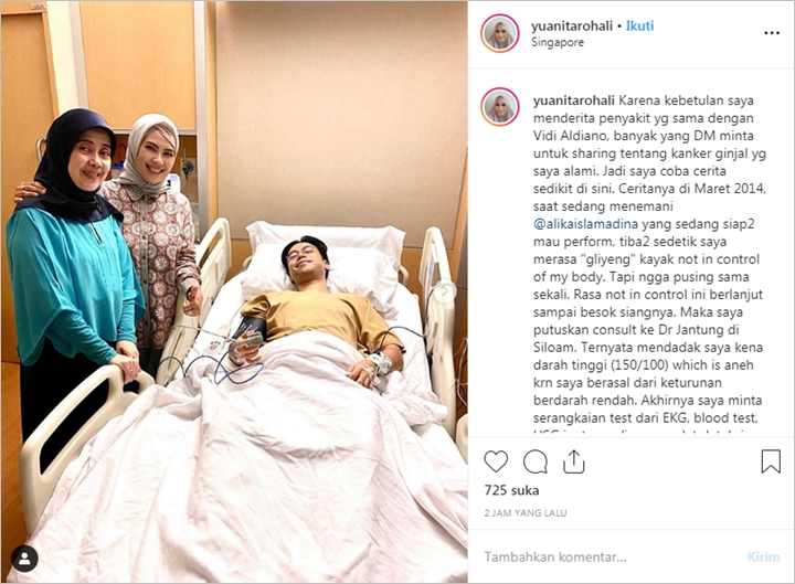 Ungkap Miliki Penyakit yang Sama Diderita Vidi Aldiano, Ibunda Alika Curhat Panjang Lebar