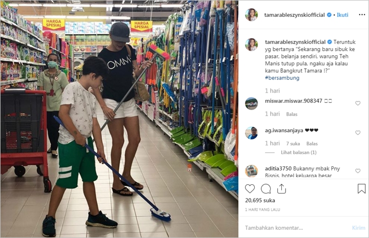 Sering Dituduh Bangkrut, Tamara Bleszynski Tulis Pesan Mengejutkan Ini