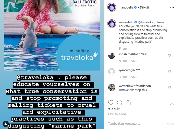 Manohara Kembali \'Sentil\' Penyedia Jasa Online, Kenapa Lagi?