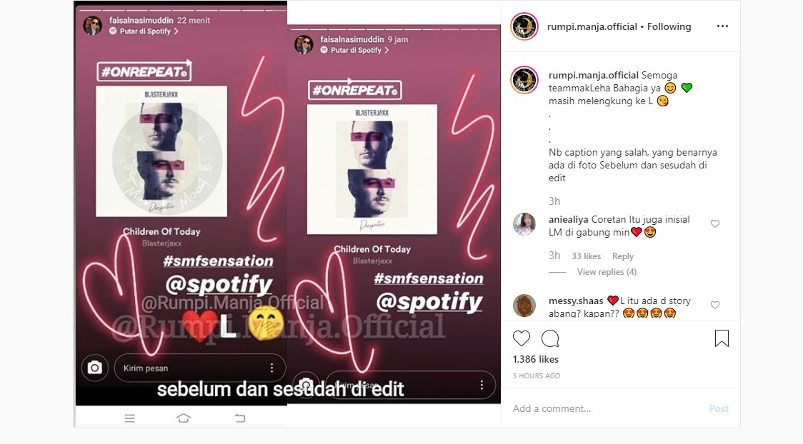 Faisal Nasimuddin Tulis Inisial L di Daftar Lagu Favorit, Kode Jalin Asmara dengan Luna Maya?