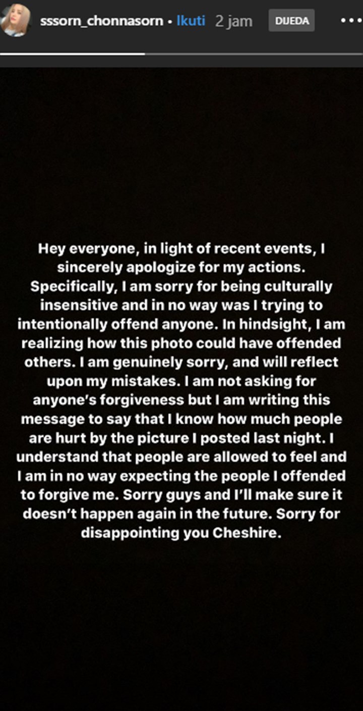 Dianggap Rasis Usai Unggah Foto Ini Dan Lambat Minta Maaf, Sorn CLC Banjir Kritikan Netter