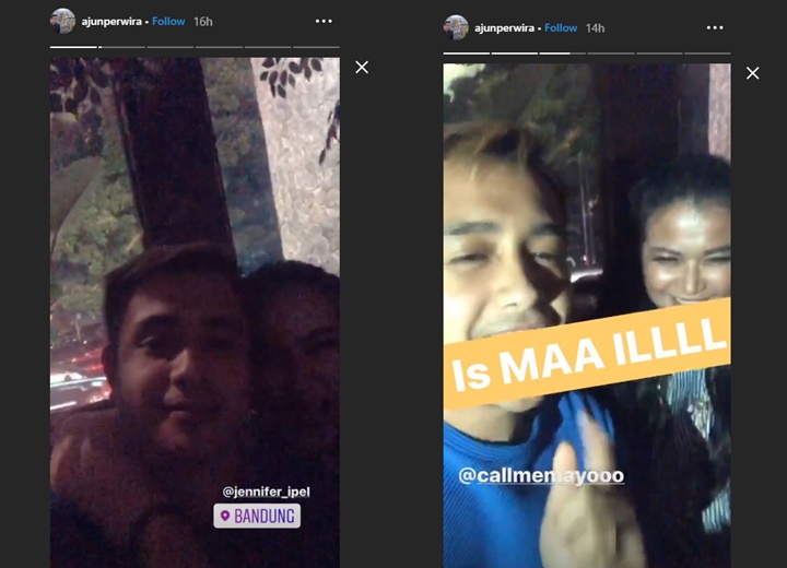 Akun Instagram Kena Hack, Ajun Perwira Justru Santai Lakukan Ini Bareng Jennifer Jill Armand