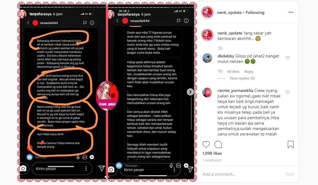 Tasya Farasya Tuai Kecaman Hingga Didoakan Mandul Usai Pinta Para Selebgram Beri Testimoni Jujur