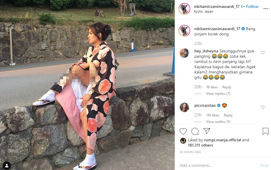 Nikita Mirzani ANggun