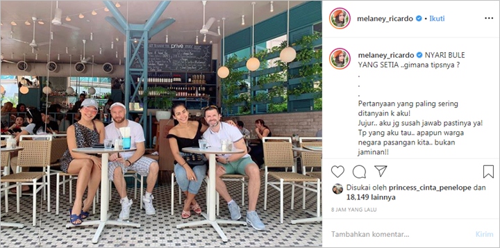 Melaney Ricardo Blak-blakan Cara Cari Suami Bule Setia