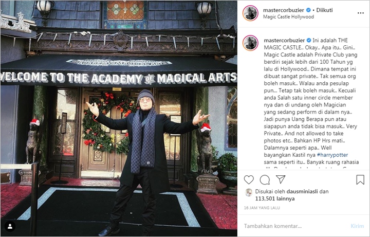 Diundang Ke Private Club Pesulap, Deddy Corbuzier Disinggung Balik Profesi