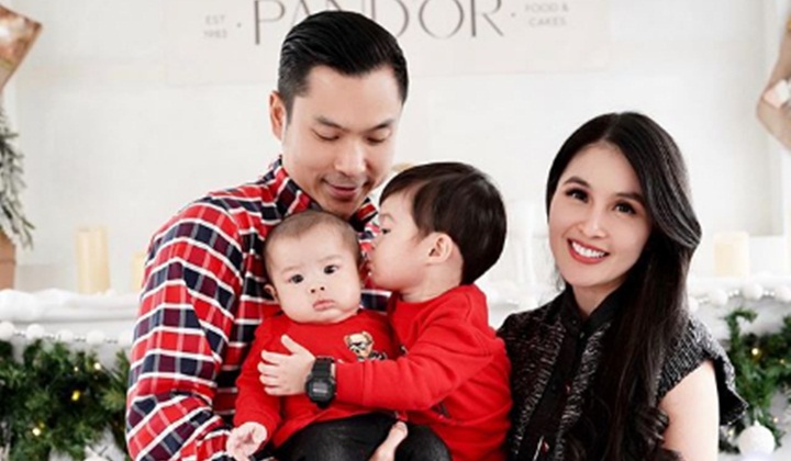 Foto: Lucunya Keluarga Sandra Dewi Pakai Benda Kembar Ini di Disneyland, Netter: Gemes Banget!