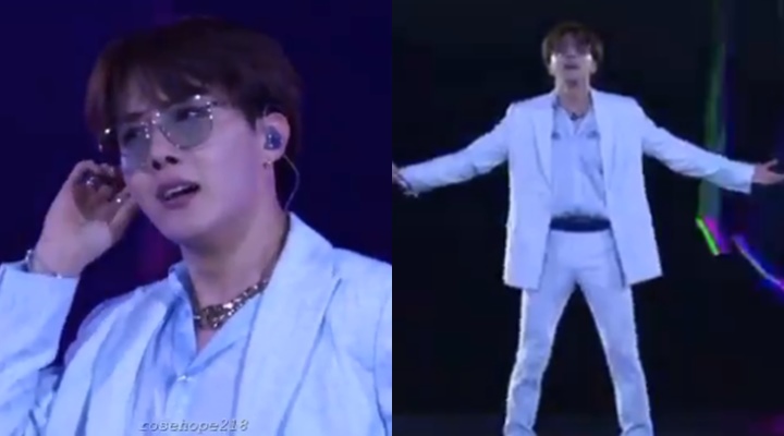 Sambil Pejamkan Mata, J-Hope BTS Tunjukan Reaksi Menggemaskan Saat ARMY Sebut Namanya