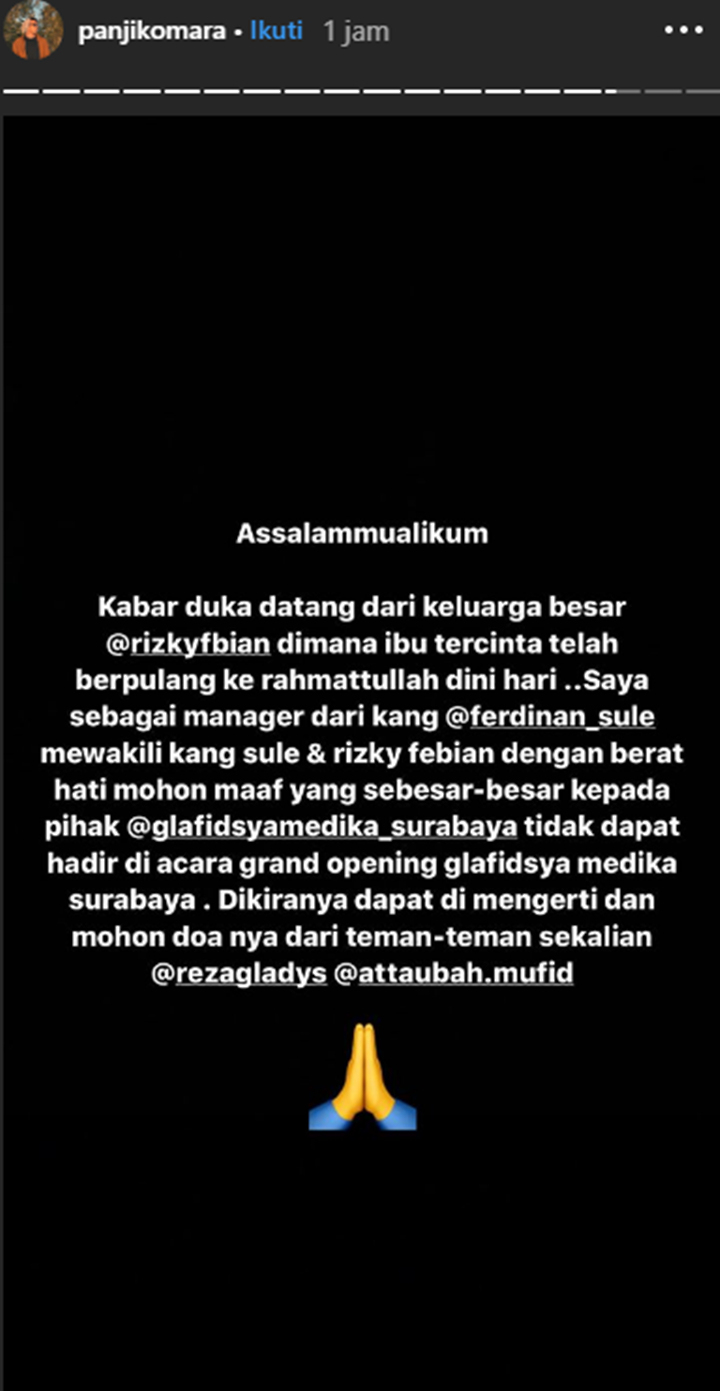 Berita Duka, Lina Mantan Istri Sule Meninggal Dunia