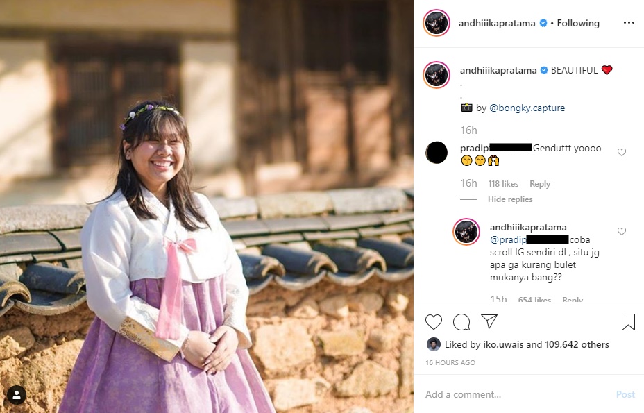 Andhika Pratama Balas ‘Telak’ Usai Anak Pertama Dibully Gendut