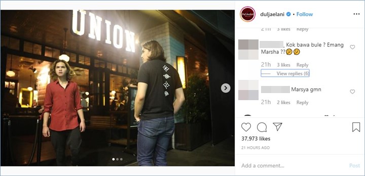 el rumi dan marsha aruan dikabarkan putus