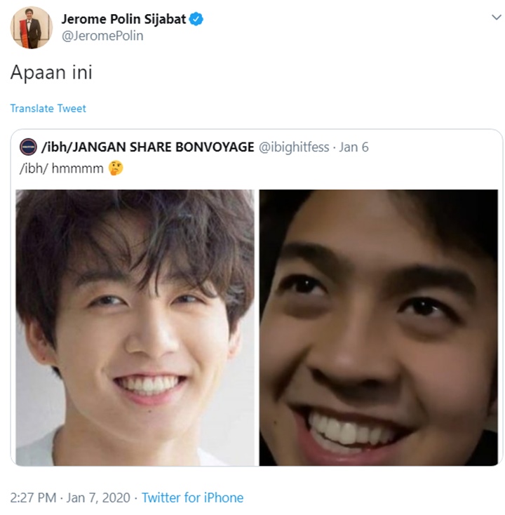 Dianggap Mirip Jungkook BTS, YouTuber Jerome Polin Beri Tanggapan Konyol