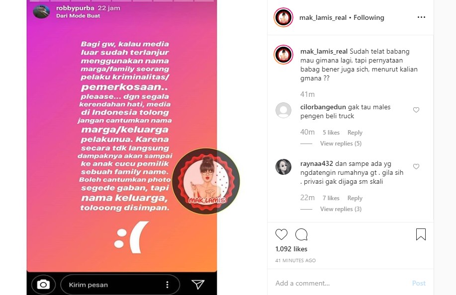 Robby Purba Ikut Tanggapi Kasus Reynhard Sinaga, Kok Malah Panen Cibiran?