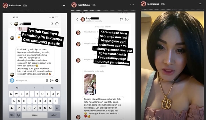Lucinta Luna Mendadak Ogah Ladeni Selebgram Keanu Usai Bombardir Cibiran Pedas, Ini Alasannya