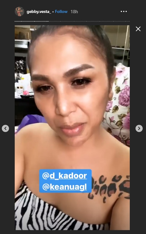 Gebby Vesta ‘Nyempil’ di Tengah Polemik Lucinta Luna dan Selebgram Keanu, Tuai Dukungan Massal