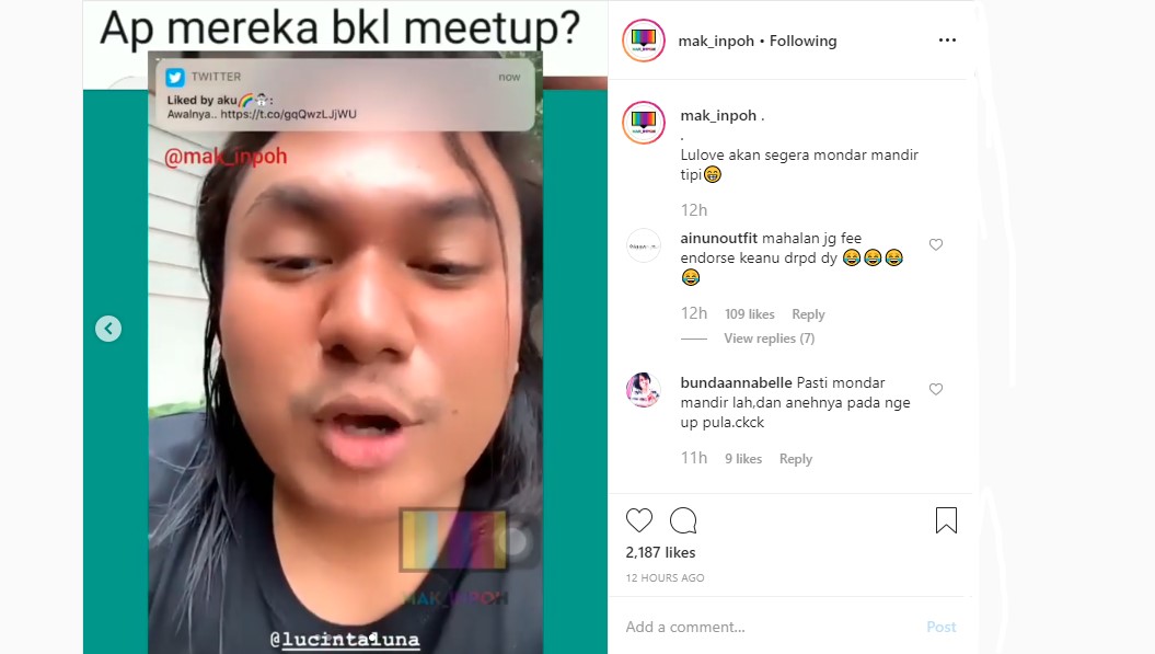 Makin \'Panas\', Selebgram Keanu Tantang Lucinta Luna untuk Bertemu Hingga Ancam \'Sentil\' Bagian Ini