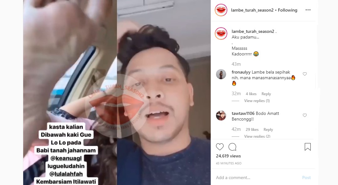 Lucinta Luna Kembali \'Membabi Buta\' Sindir Keanu, Selebgram Kondang Ini Malah Asyik Tertawakan
