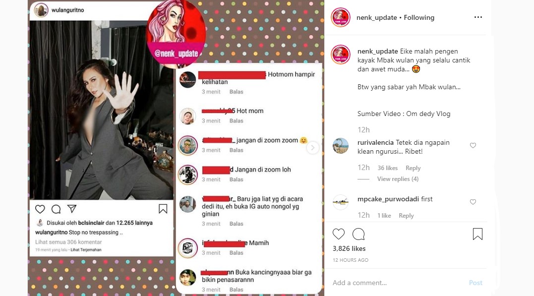 Wulan Guritno Tampil Tanpa Bra Usai Payudara Disindir Kendur Hingga Suami \'Disumpahi\'