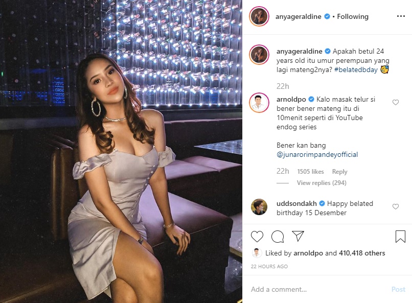 Chef Juna Mendadak ‘Disentil’ Sosok ini di Foto Seksi Anya Geraldine, Bikin Geger