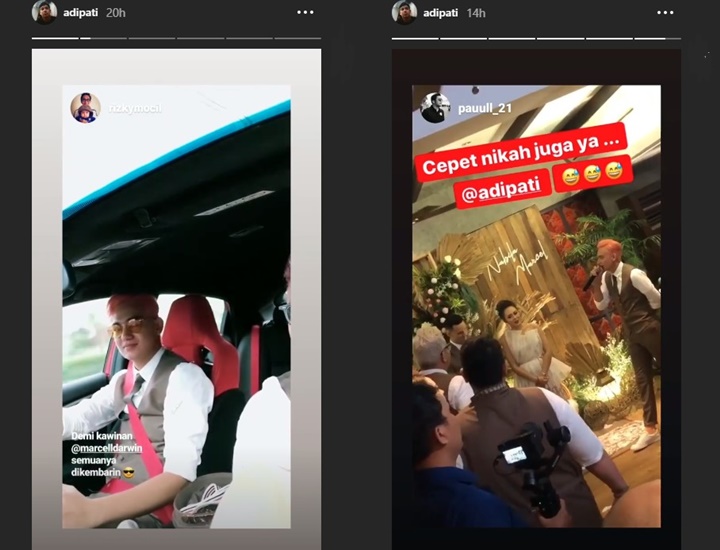 Adipati Rela Cat Rambut Jadi Pink Demi Marcell Darwin, Momen Saat Kecup Nabila Faisal Justru Disorot