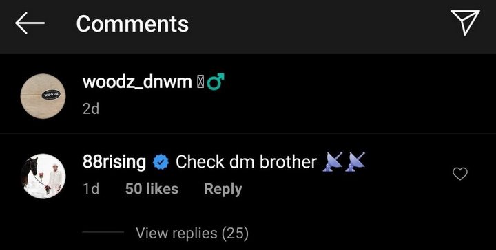 Cho Seungyoun Eks X1 di DM 88rising