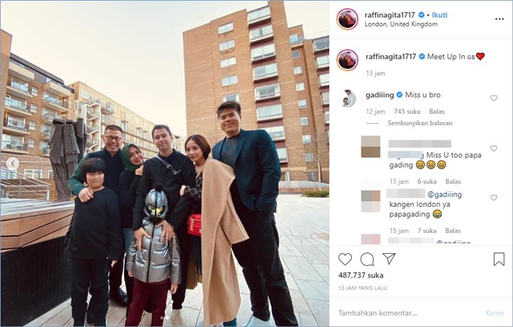 gading marten disebut memberikan kode terselubung