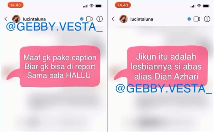 pernyataan seseorang diduga lucinta luna akui seorang transgender