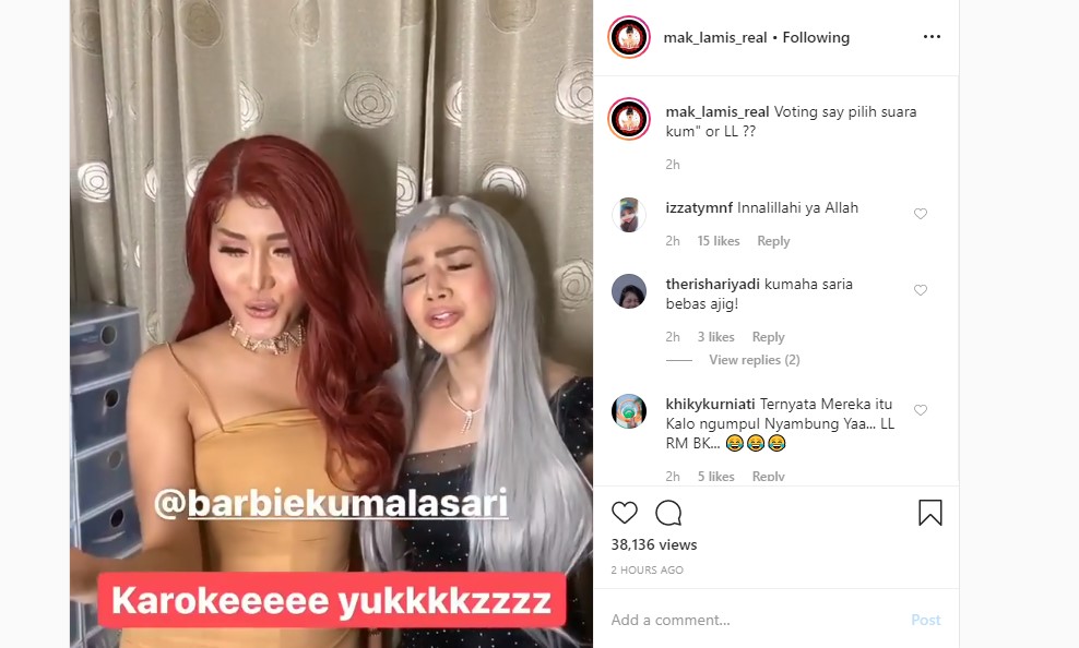 Lucinta Luna dan Barbie Kumalasari Mendadak Akur Hingga Nyanyi Bareng, Cekcok Terbukti Settingan?