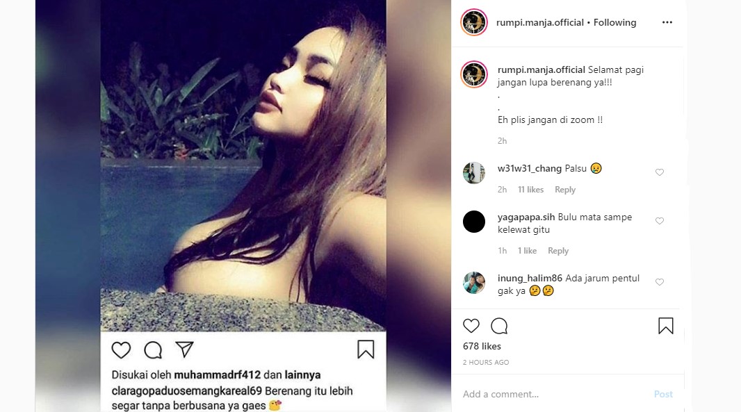 Clara Gopa Ngaku Lebih Nyaman Berenang Tanpa Busana, Bagian Sensitif Malah Mendadak Disindir Aneh