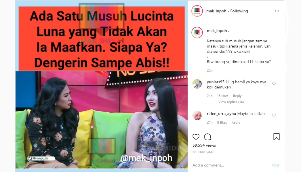 Lucinta Luna Ngaku Punya 1 Musuh Tak Termaafkan, Bentuk Tubuh Justru Kembali Jadi Sorotan