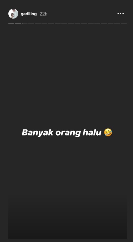 Gading Marten ‘Sentil’ Orang Halu Diduga untuk DJ Wilda Keys, Emotikon Ini Curi Fokus