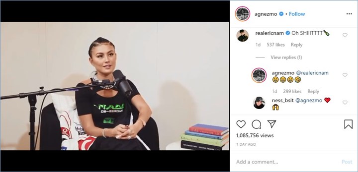 agnez mo dan eric nam