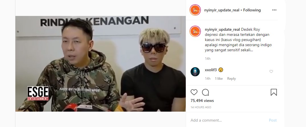 Berpotensi Jadi Tersangka, Roy Kiyoshi Sampai Depresi Karena Kasus Dugaan Pesugihan Ruben Onsu