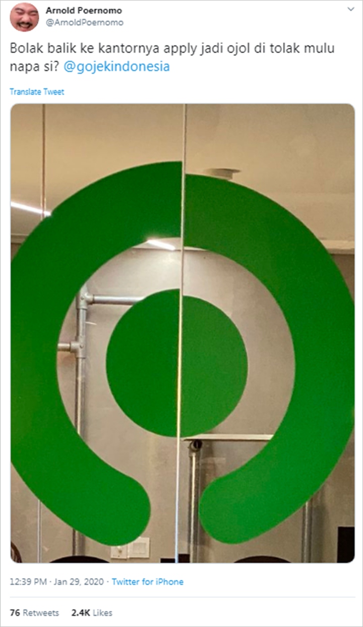 \'Mengaku\' Sering Ditolak Saat Daftar Ojol, Netter Ungkap Karena Sifat \'Nyinyir\' Chef Arnold