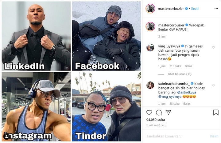 Tak Mau Ketinggalan Tren, Inilah \'Dolly Parton Challenge\' Versi Deddy Corbuzier