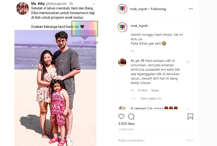 Komika Kiky Saputri Kembali Bikin Geger Lewat \'Potret Keluarga\' dengan Reza Rahadian