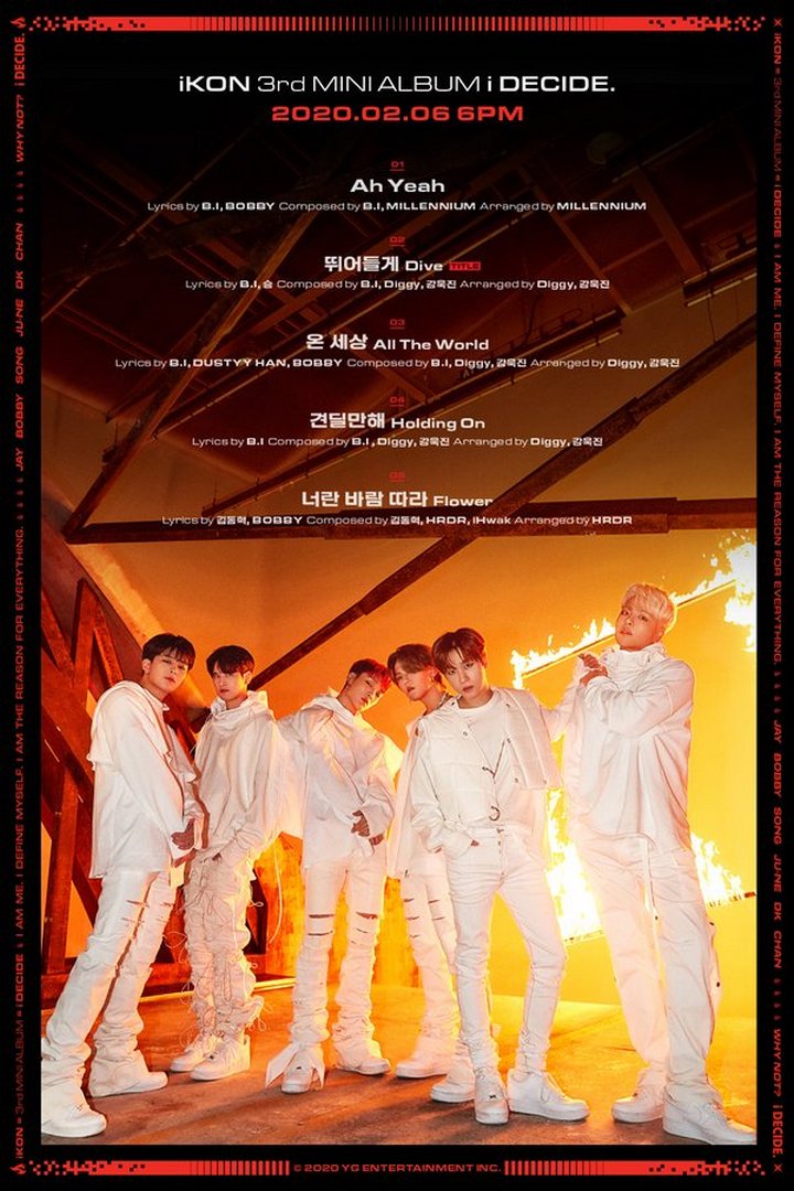 iKON Comeback rilis tracklist