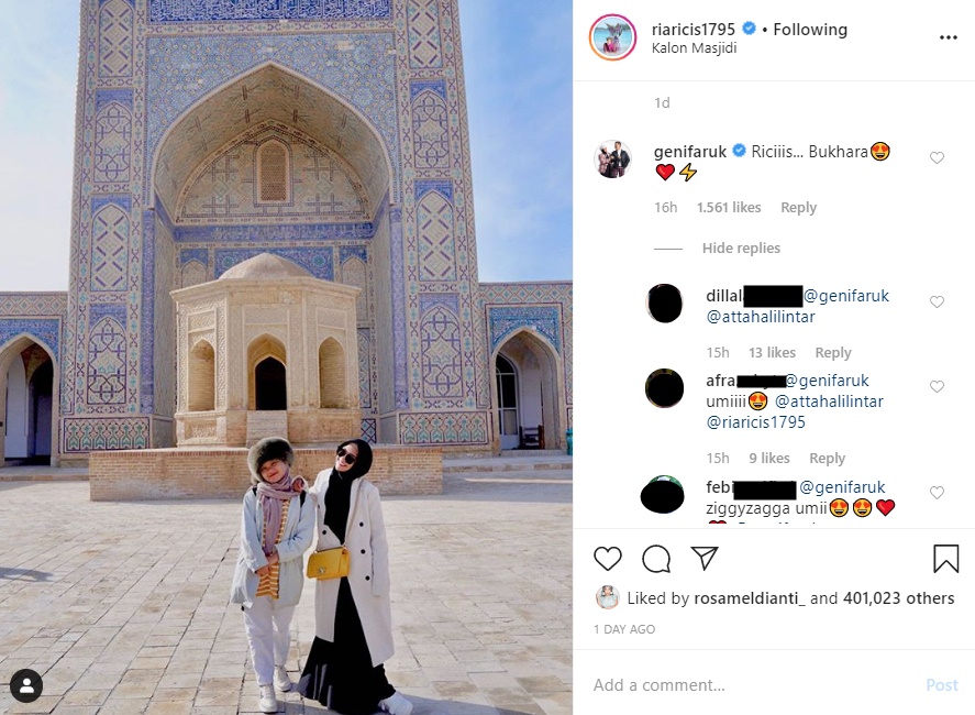 Ria Ricis Disapa Ibunda Atta Halilintar, Fans Langsung ‘Berbunga-bunga’