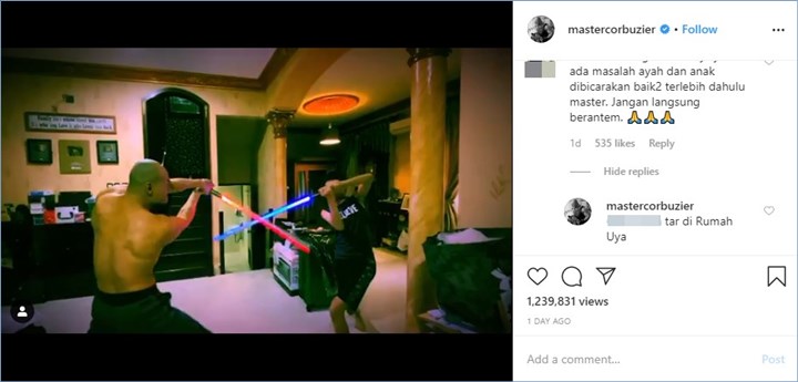 balasan Deddy Corbuzier kocak